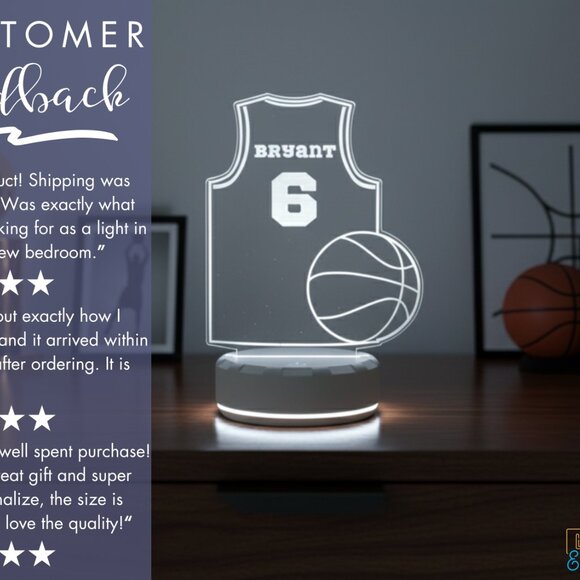 Personalized Basketball T-Shirt for Sports Fans - Picture 7 of 8